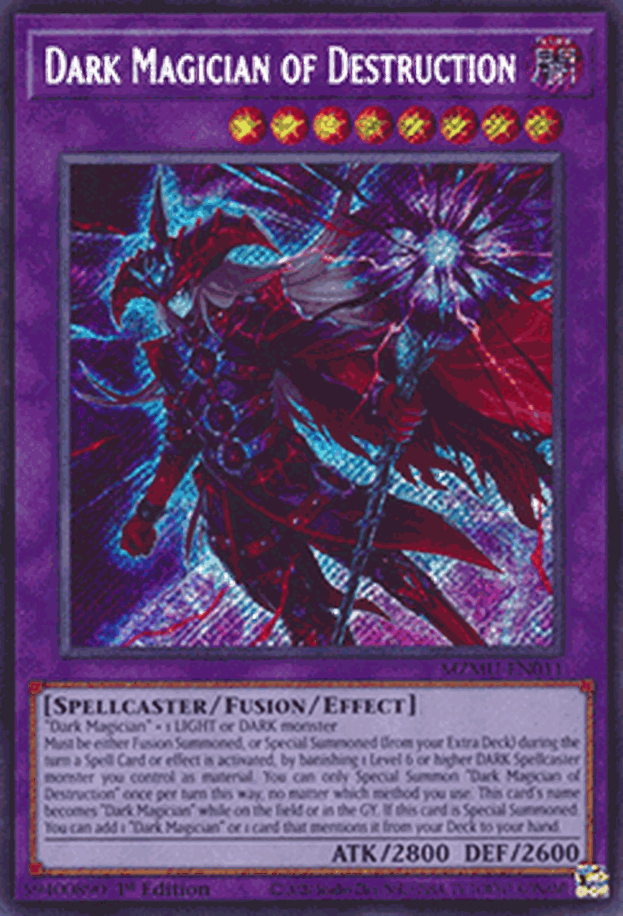 Dark Magician of Destruction (V.1 - Secret Rare)