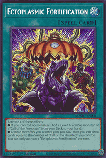 Ectoplasmic Fortification (V.1 - Secret Rare)