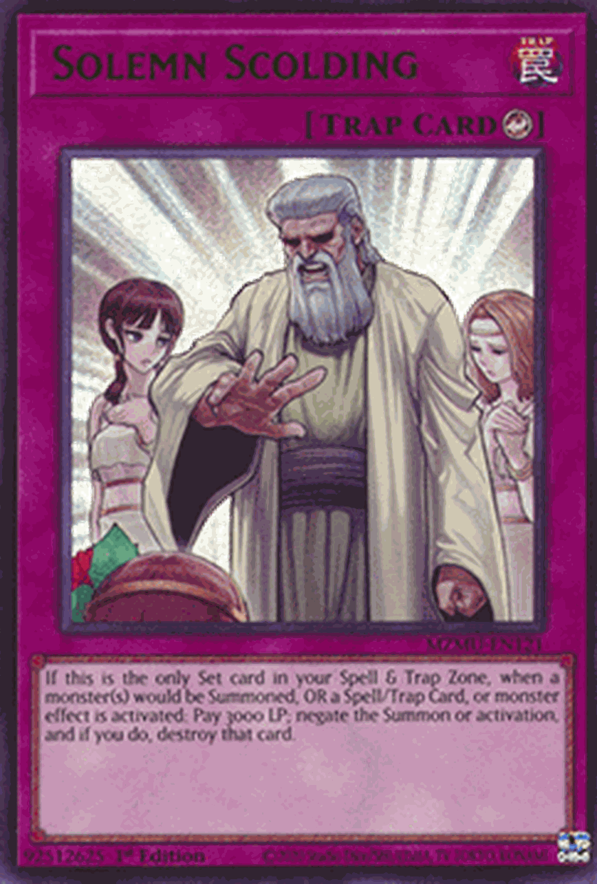 Solemn Scolding