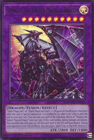 Timaeus the United Magical Dragon (V.1 - Ultra Rare)