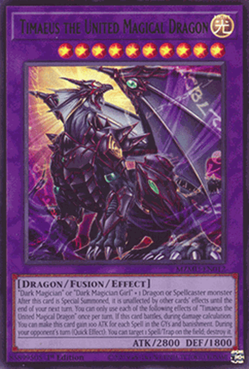 Timaeus the United Magical Dragon (V.1 - Ultra Rare)