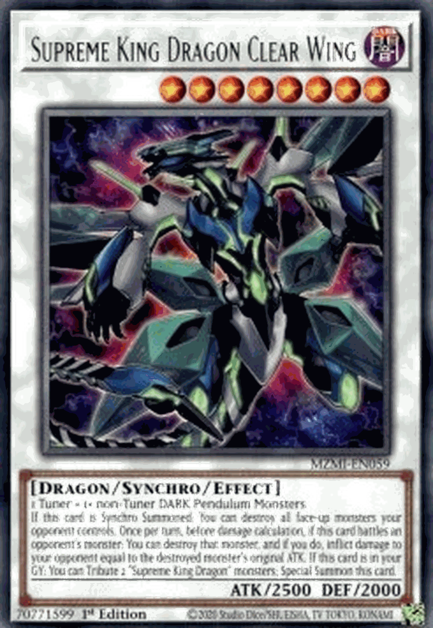 Supreme King Dragon Clear Wing