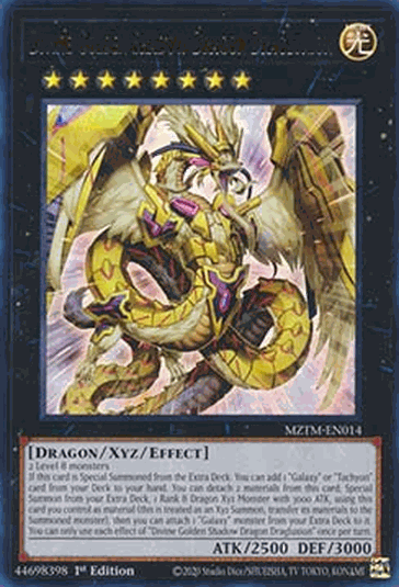Divine Golden Shadow Dragon Dragluxion (V.1 - Ultra Rare)