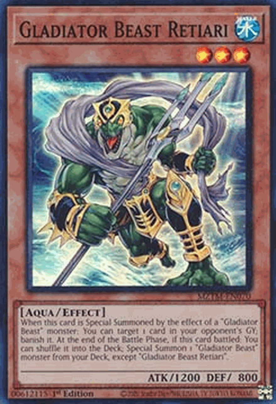 Gladiator Beast Retiari (V.1 - Super Rare)
