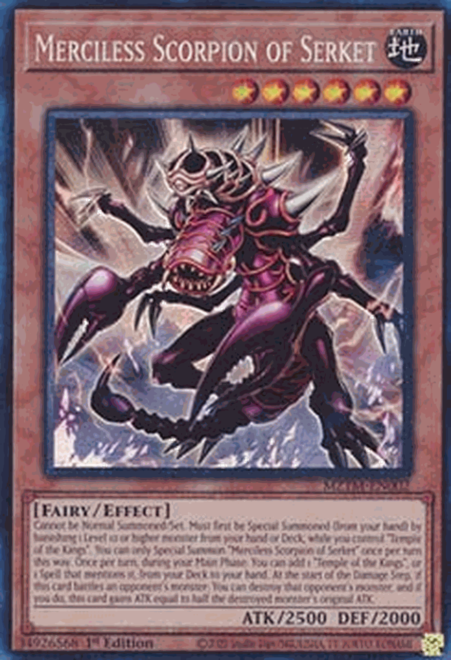 Merciless Scorpion of Serket (V.2 - Collectors Rare)