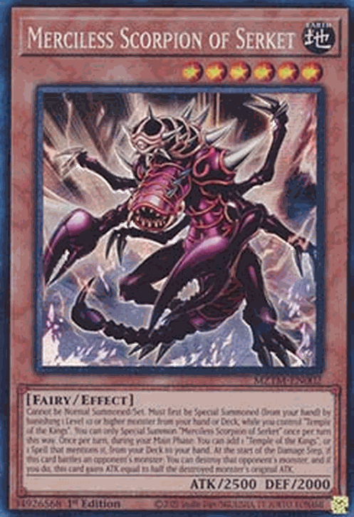 Merciless Scorpion of Serket (V.2 - Collectors Rare)