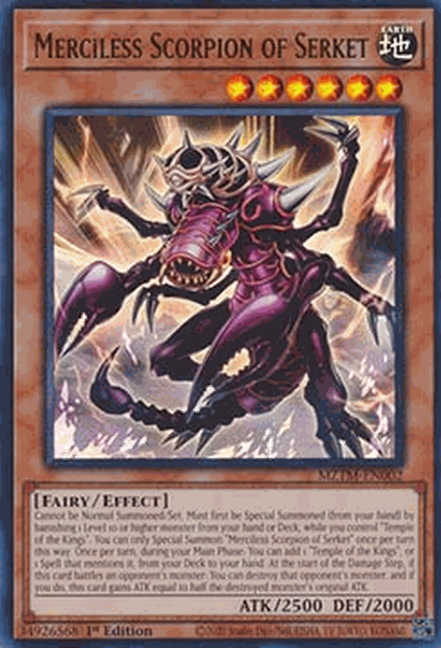 Merciless Scorpion of Serket (V.1 - Ultra Rare)