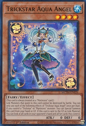 Trickstar Aqua Angel (V.1 - Ultra Rare)