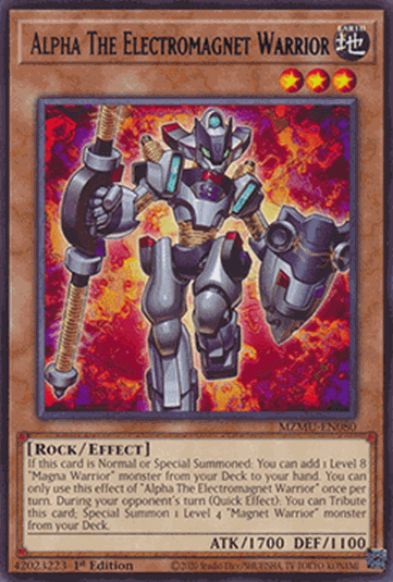 Alpha The Electromagnet Warrior