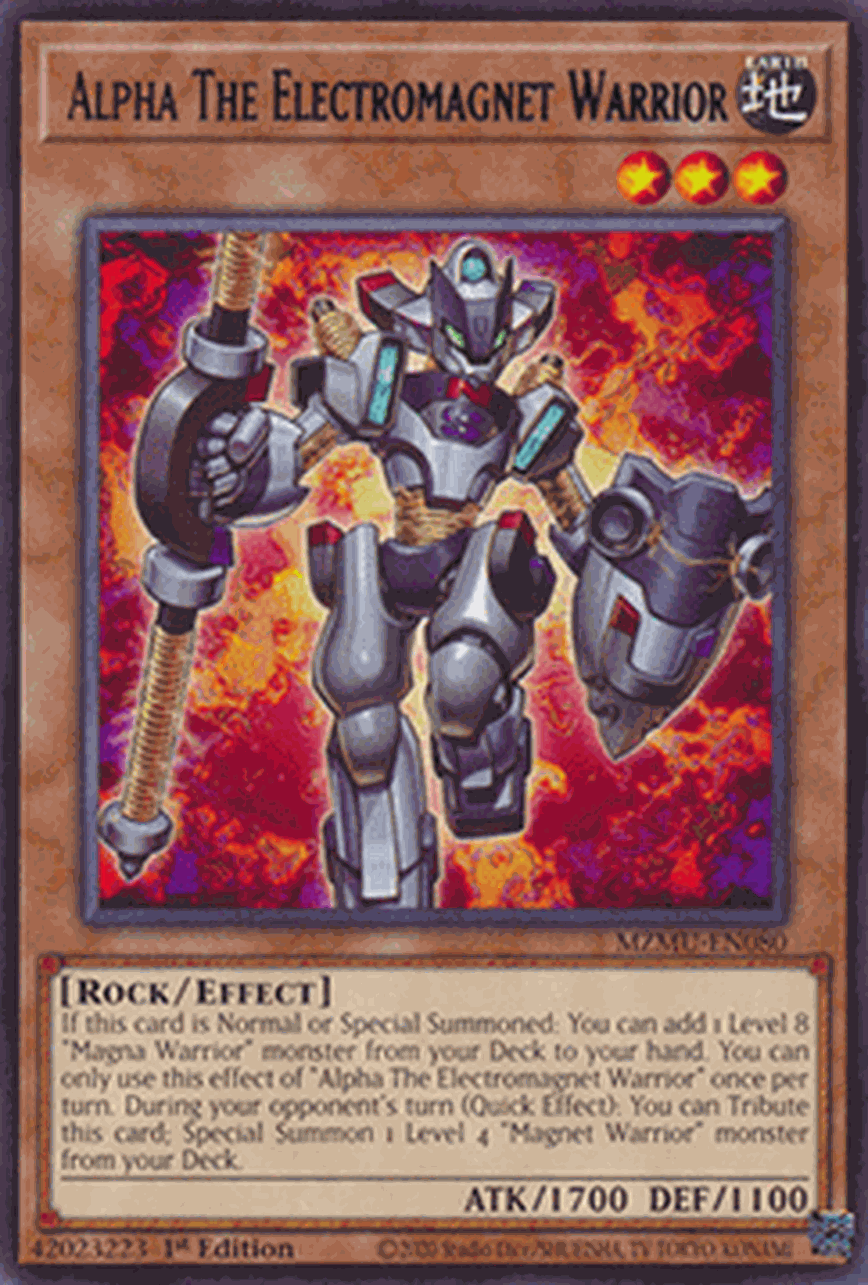 Alpha The Electromagnet Warrior