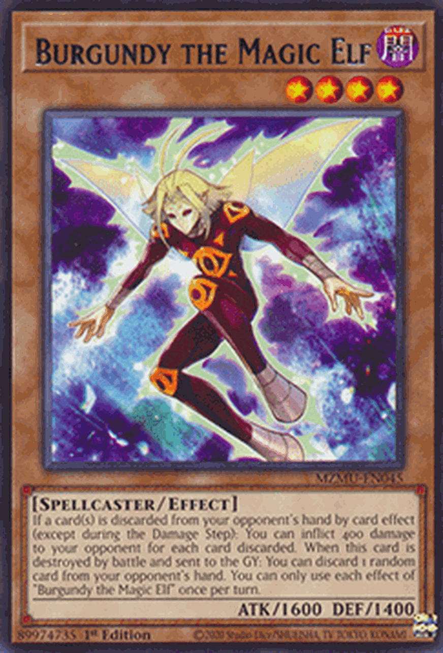 Burgundy the Magic Elf