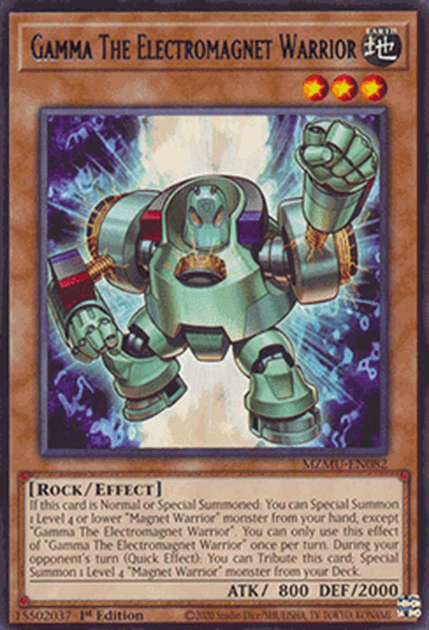 Gamma The Electromagnet Warrior