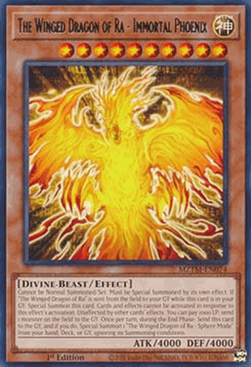 The Winged Dragon of Ra - Immortal Phoenix (V.1 - Rare)
