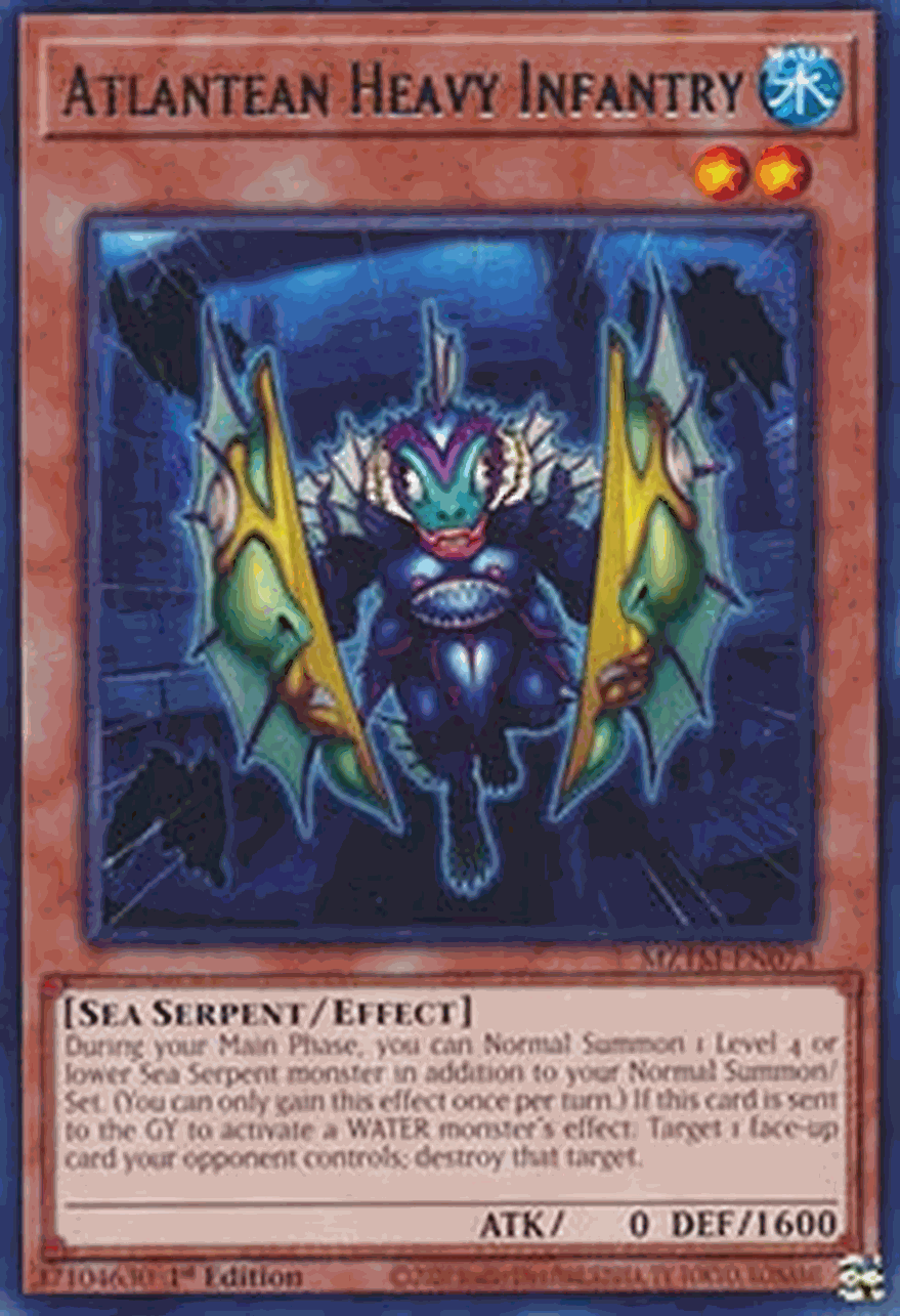 Atlantean Heavy Infantry (V.1 - Rare)