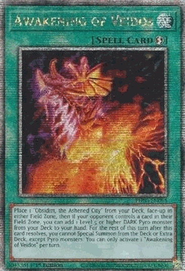 Awakening of Veidos (V.2 - Quarter Century Secret Rare)