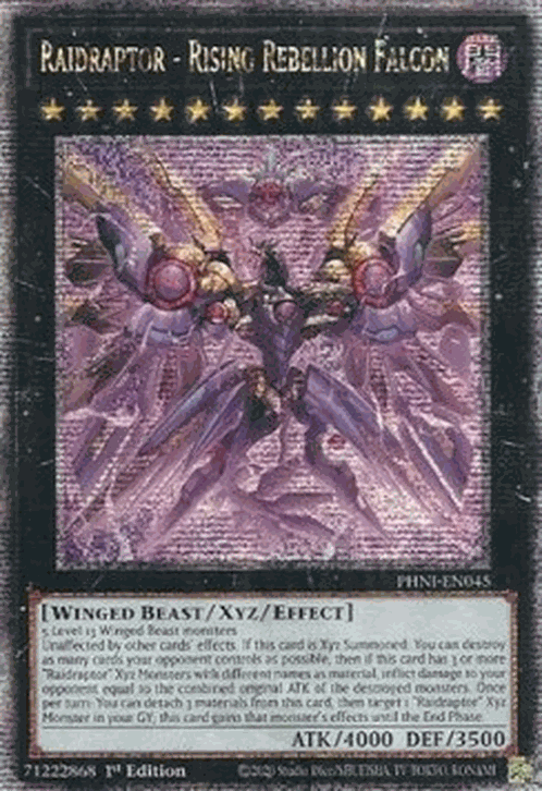 Raidraptor - Rising Rebellion Falcon (V.2 - Quarter Century Secret Rare)