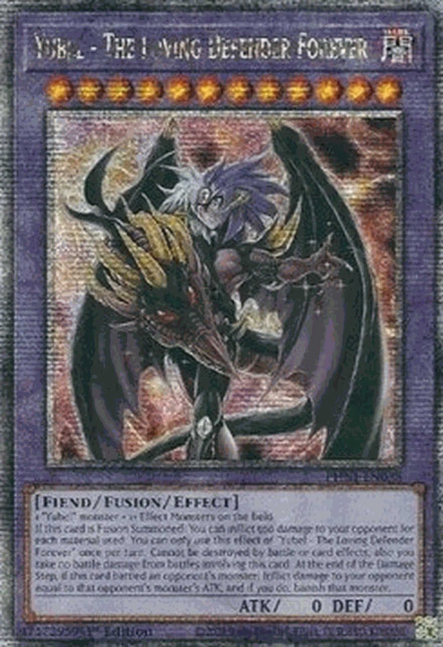 Yubel - The Loving Defender Forever (V.2 - Quarter Century Secret Rare)
