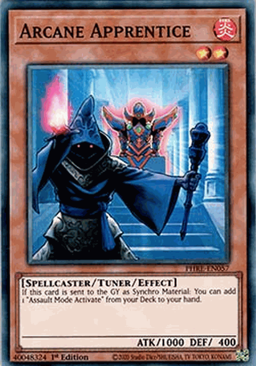Arcane Apprentice (V.2 - Super Rare)