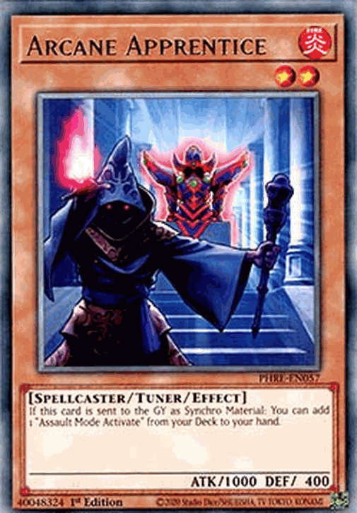 Arcane Apprentice (V.1 - Rare)