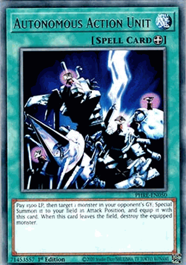 Autonomous Action Unit (V.1 - Rare)