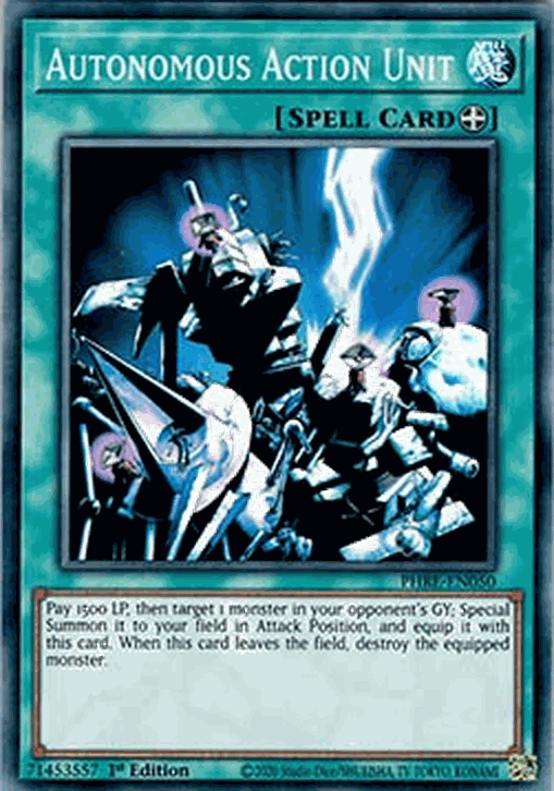 Autonomous Action Unit (V.2 - Super Rare)