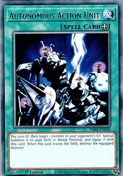 Autonomous Action Unit (V.1 - Rare)