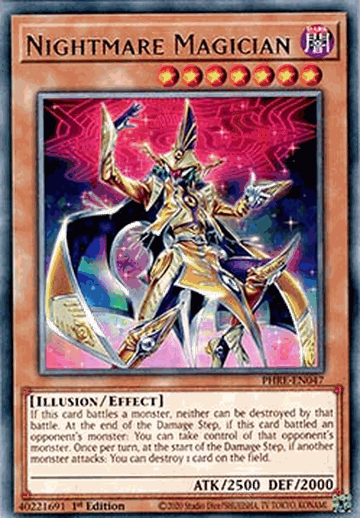 Nightmare Magician (V.1 - Rare)