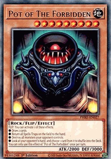 Pot of The Forbidden (V.1 - Rare)