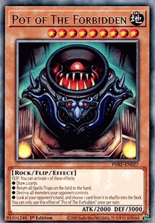 Pot of The Forbidden (V.1 - Rare)
