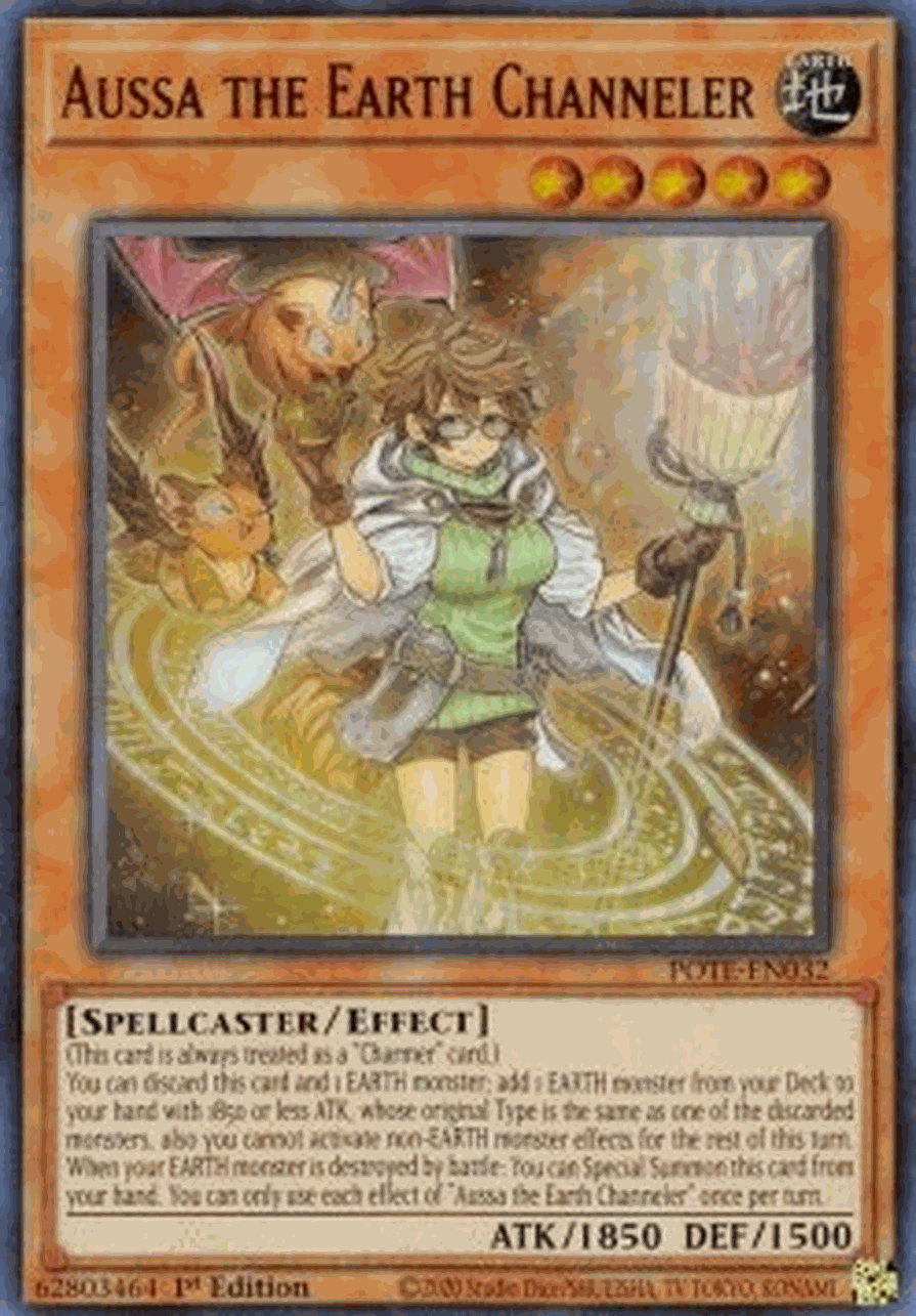 Aussa the Earth Channeler (V.1 - Ultra Rare)