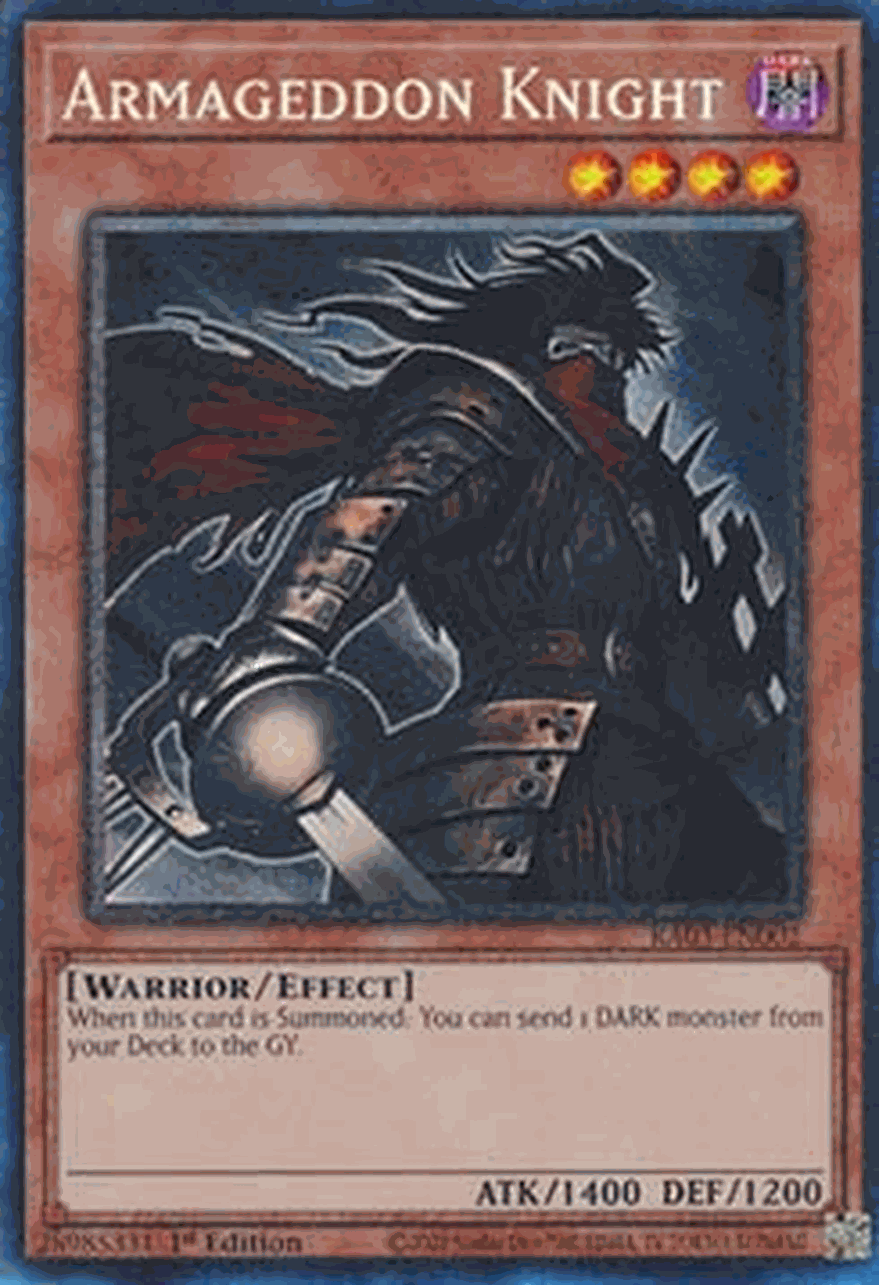 Armageddon Knight (V.6 - Collectors Rare)