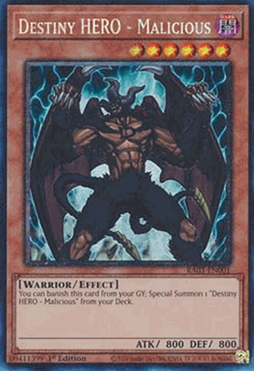 Destiny HERO - Malicious (V.6 - Collectors Rare)