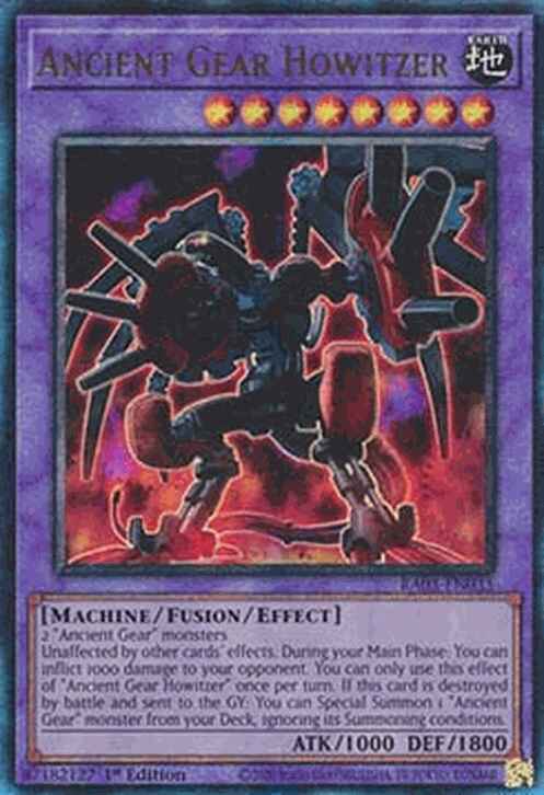 Ancient Gear Howitzer (V.7 - Ultimate Rare)
