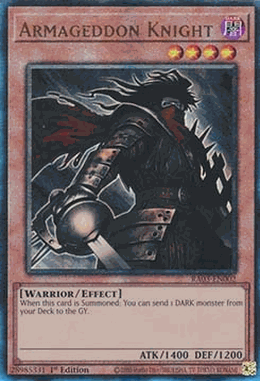 Armageddon Knight (V.7 - Ultimate Rare)