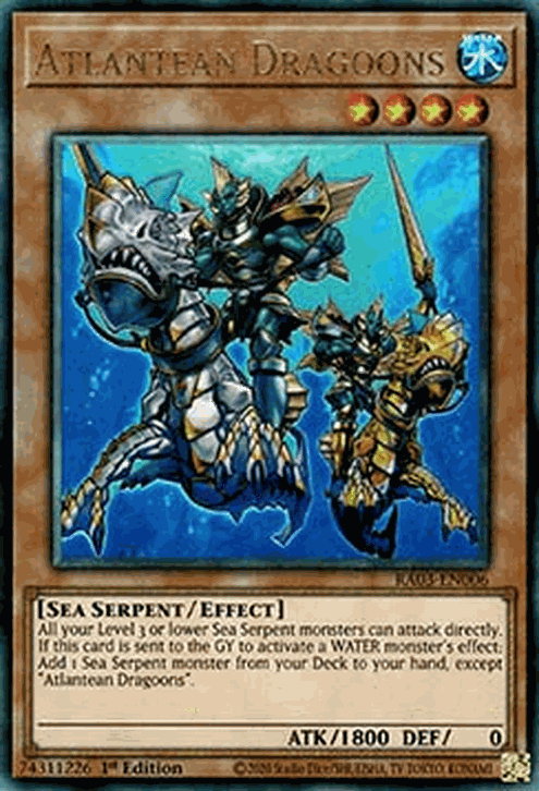 Atlantean Dragoons (V.7 - Ultimate Rare)