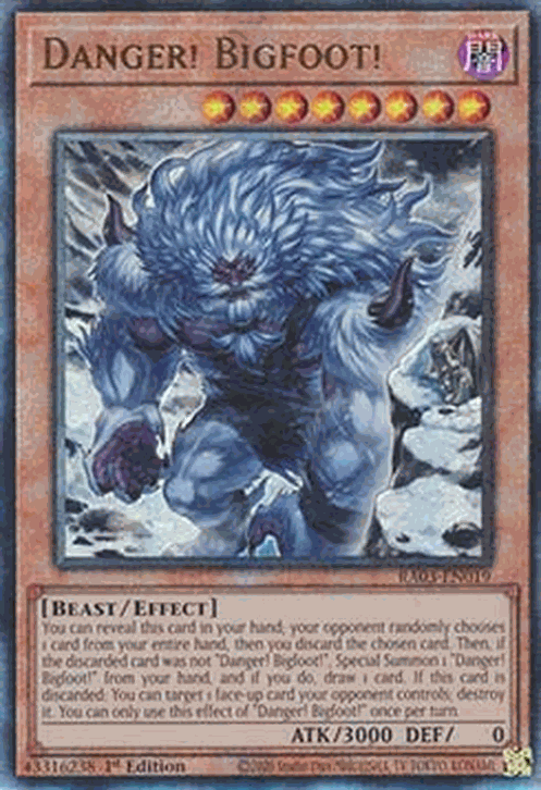 Danger! Bigfoot! (V.14 - Ultimate Rare)