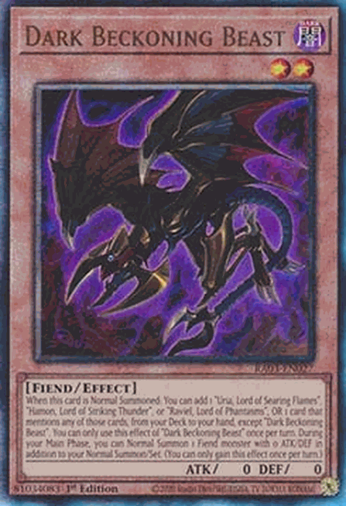 Dark Beckoning Beast (V.7 - Ultimate Rare)