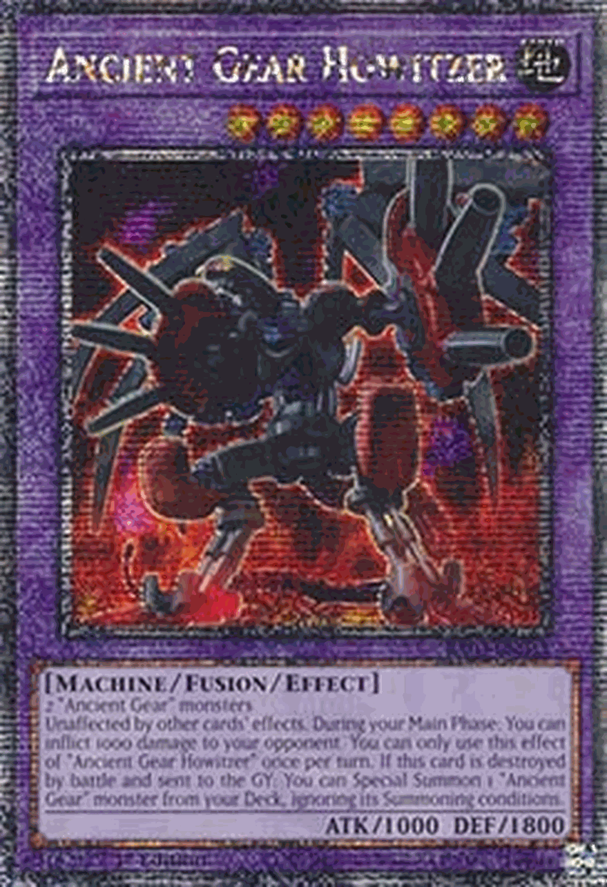 Ancient Gear Howitzer (V.5 - Quarter Century Secret Rare)