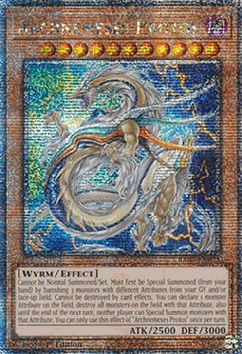 Archnemeses Protos (V.5 - Quarter Century Secret Rare)