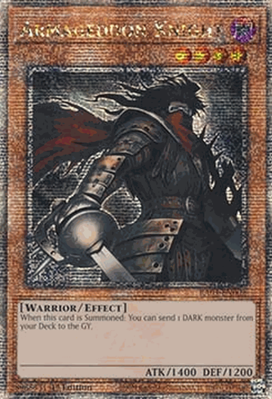 Armageddon Knight (V.5 - Quarter Century Secret Rare)