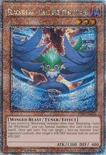 Blackwing - Gale the Whirlwind (V.2 - Quarter Century Secret Rare)