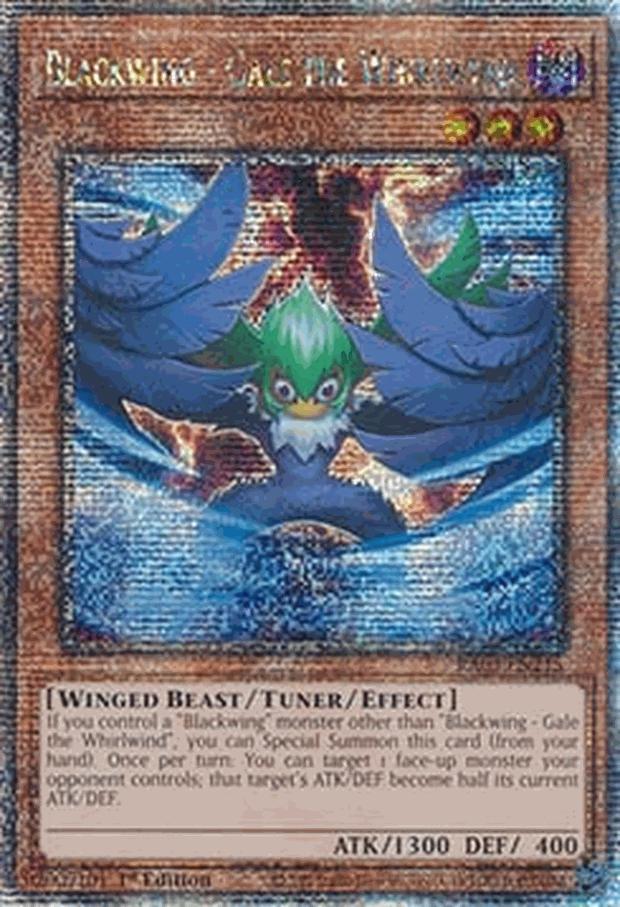 Blackwing - Gale the Whirlwind (V.2 - Quarter Century Secret Rare)