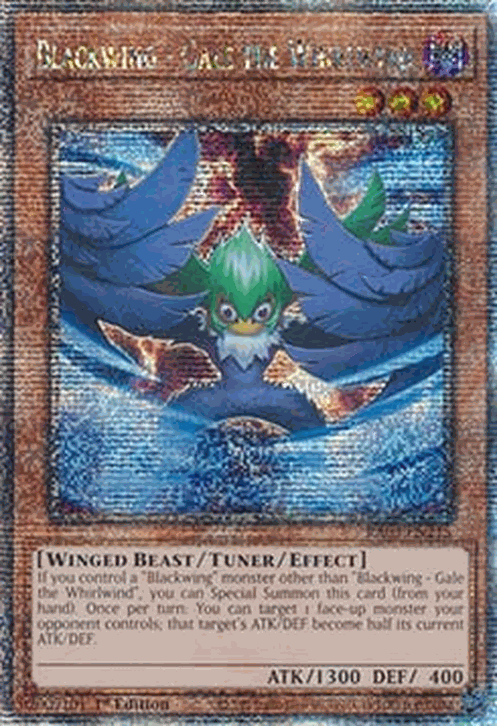 Blackwing - Gale the Whirlwind (V.2 - Quarter Century Secret Rare)