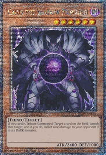 Caius the Shadow Monarch (V.2 - Quarter Century Secret Rare)