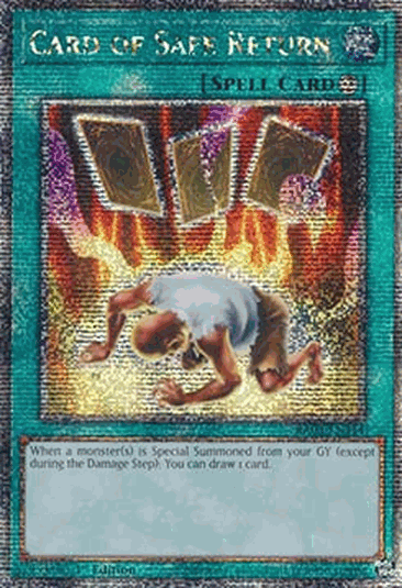 Card of Safe Return (V.2 - Quarter Century Secret Rare)