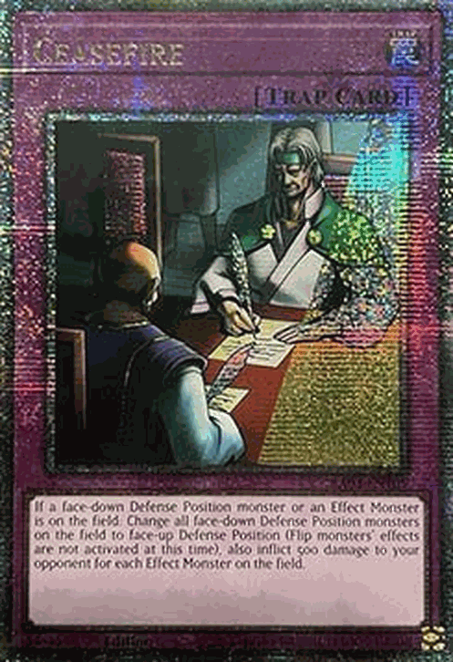 Ceasefire (V.2 - Quarter Century Secret Rare)