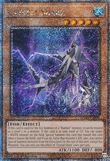 Crystal Shark (V.5 - Quarter Century Secret Rare)