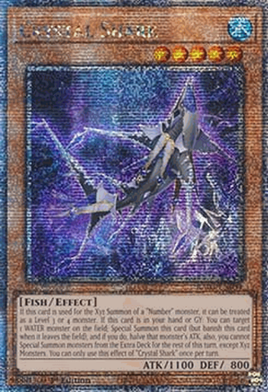 Crystal Shark (V.5 - Quarter Century Secret Rare)