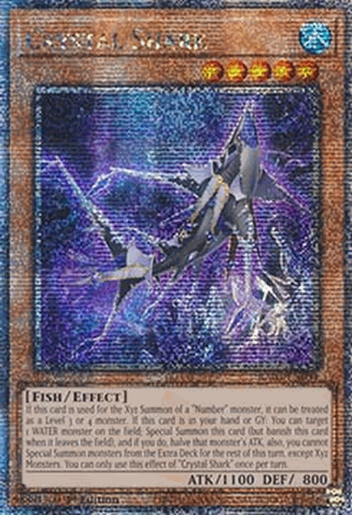 Crystal Shark (V.5 - Quarter Century Secret Rare)