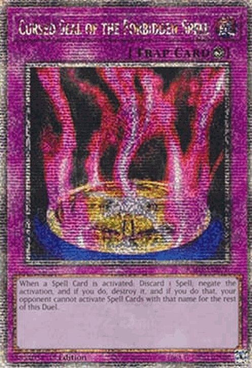 Cursed Seal of the Forbidden Spell (V.5 - Quarter Century Secret Rare)